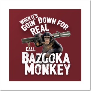 Bazooka Monkey Posters and Art